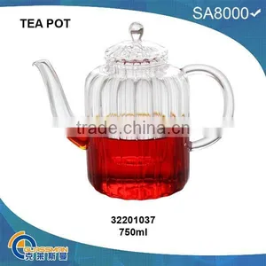700ML,heat Resistant Glass Teapot thumbnail-1