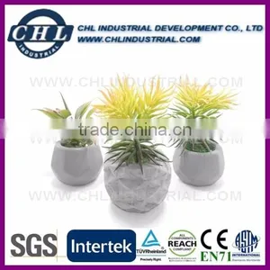 Homeware Logo Printed Cement Flower Pot thumbnail-1