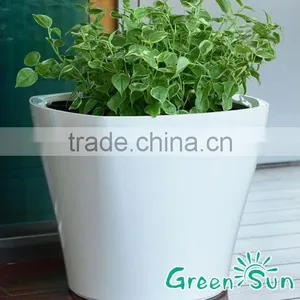 2016 Hot Sale Self-Watering System Plastic Planter Pots,garden Flower Pot,interior Decor Planter thumbnail-2