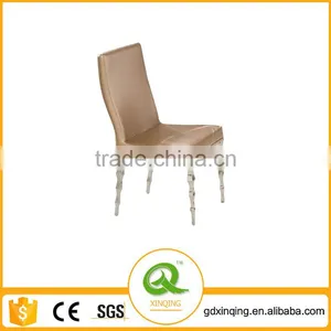 Modern Dining Chair Furniture PU Leather Dining Chair Hotel Dining Chair thumbnail-1