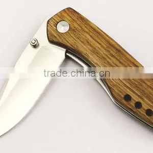 High Quality Zebra Wood Handle Knife, Multi Function Outdoor Knife thumbnail-5
