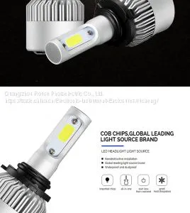 2017 New Arrival Car LED Headlight 9005 9006 C6 COB 36W 6400lm/set(3200lm/bulb) For Harley LED Headlight thumbnail-4