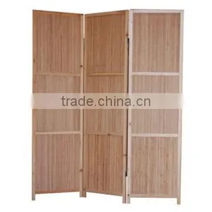 Room Divider Screen Made of Natural China Fir thumbnail-1
