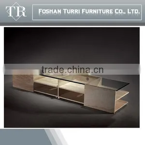 Modern Luxury Marble Base With Tempered Glass Top Coffee Table thumbnail-3