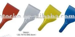 High Quality Different Colors Plastic Custom Logo Car Ice Scraper With Sturdy Handle thumbnail-1