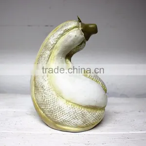 Custom Resin Cushaw White Pumpkin Statue Manufacturer thumbnail-2