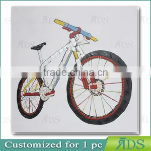 Pop Wall Decor Bike Painting thumbnail-4