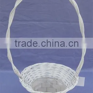 Inexpensive Beautiful Small Wicker Gift Basket for Flower thumbnail-1