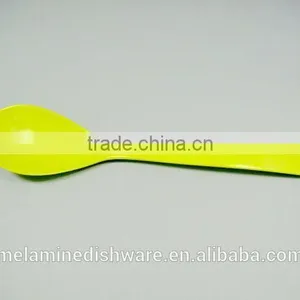 Green Melamine Salad Spoon thumbnail-1