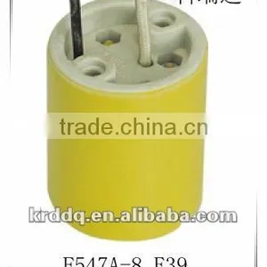 UL Edison Screw F547A-8 E39 Ceramic Electric Lamp Holder Types thumbnail-1