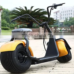 2017 Zhejiang Factory Electric Bike 48V Brushless Hub Motor 800w-1000W Electric Scooter Citycoco thumbnail-5
