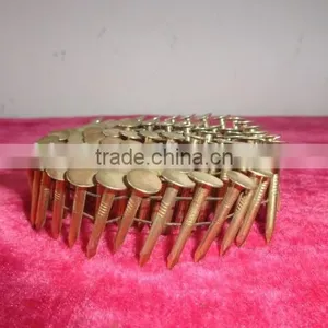 Pallet Wire Weld Screw Coil Nails Galvanized Coil Roofing Nails on Hot Sale thumbnail-1