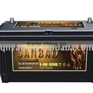 Car Battery, Dry Charged Car Battery 200AH thumbnail-1