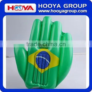 TY86350BRA National Flag Design Inflatable PVC Palm thumbnail-1