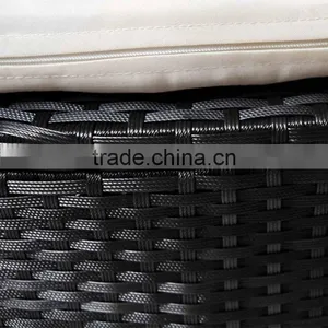 Black Garden Furniture Luxury Leisure Rattan Bed thumbnail-5