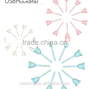 USB Portable Mini Flower Humidifier Rose Tulip Shape Air Diffuser Mist Make thumbnail-2