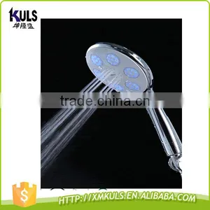 Made in Fujian Novetly Design Temperature Control LED Hand Rain Shower Head thumbnail-1