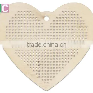 2017 New Product Wooden Cross-stitch Key Chain for DIY thumbnail-2