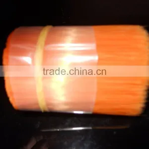 ORANGE PBT NYLON TAPERED FILAMENT FOR PAINT BRUSH BRISTLE/ ARTIST BRUSH FIBER thumbnail-4