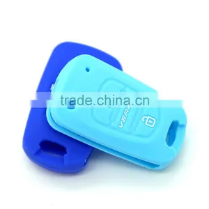 Hot-sale Product Custom 3 Button Smart Remote Key Silicon Cover for Hyundai thumbnail-4