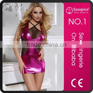Top Quality Hot Sale Europe Style Open Sexy Short Dress Beautiful Sexy Pictures of Girls Without Dress Hot Girls Partydress thumbnail-1