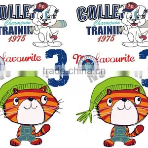 High Quality Plastisol Heat Transfer Printing Method T-shirt Logo Printed thumbnail-4