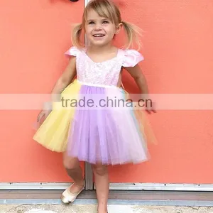 2017 Baby Girl Party Dress Children Frocks Designs 3 Year Old Girl Dress thumbnail-1