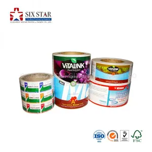 CMYK Printing Adhesive Sticker With Customized Design From China thumbnail-1