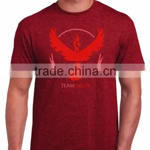 2016 Walson Pokemon Go Team Valor Team Mystic Team Instinct Pokeball Nerd Tshirt, Tee thumbnail-4
