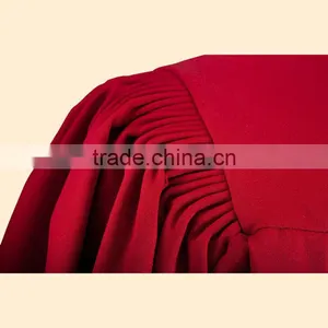 Premium Maroon Masters Graduation Gown , Masters Graduation Gown, Masters Graduation Cap and Gown thumbnail-3