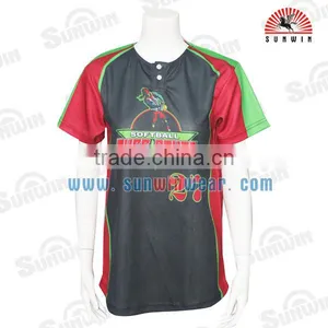 2017 Shenzhen Custom Breathable Baseball Jersey , Sublimated Baseball Shirts Manufacture ,baseball Wear/baseball Jersey Blank thumbnail-1