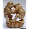 Mammoth Netsuke - Two Frogs thumbnail-1