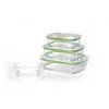 Rectangular Pyrex Glass Containers With Lids , Good Odors And Stains Resistance thumbnail-1