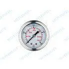 2 Back Isolate Manometer Hydraulic Pressure Gauge Crimp Type Fillable thumbnail-1