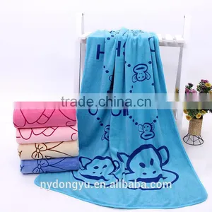 Top Quality Microfiber Towel/ Yxg Monkey Rabbit Animal Printed Bath Towels 70x140cm/ Fancy Owels thumbnail-5