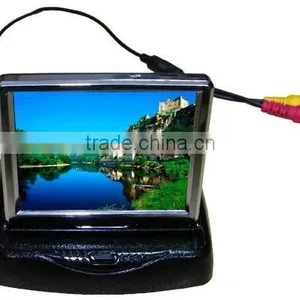 3.5" Tft Lcd Monitor With Camera and Parking Sensor thumbnail-1
