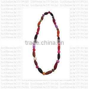 Soft Sheep Wool Hand Made Felt New Design Necklace. thumbnail-4