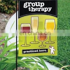 New Product Promotion Wholesale Garden Rectangle Flags thumbnail-3