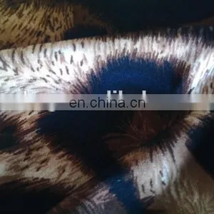 Shaoxing Winfar Textile Open End Spinning 30s Rayon Viscose Spandex Leopard Printed Fabric For Clothing thumbnail-4