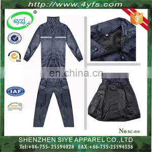 High Quality Dull Material PU Raincoat thumbnail-1