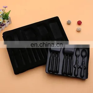 Guangzhou Cheap Price PVC/PP/PS Blister Package Flocking Food Pallet China Manufacture thumbnail-1