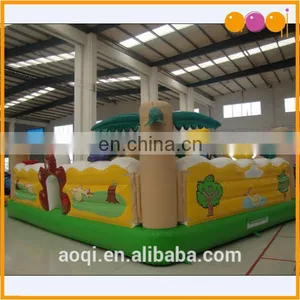 Hot Sale Happy Farm Fun Land Inflatable Jumping Bouncer thumbnail-3