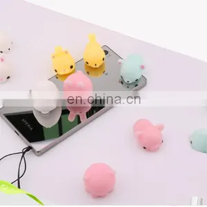 2017 Newest Design Cat Dolphin Squishy Kawaii Toy for Iphone 6/7 Plus Squishy Toys thumbnail-1