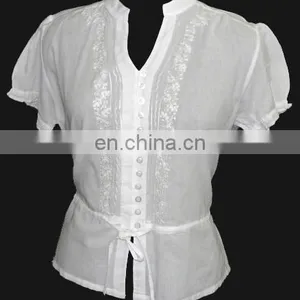 100% Cotton Ladies Blouse 2017 thumbnail-2