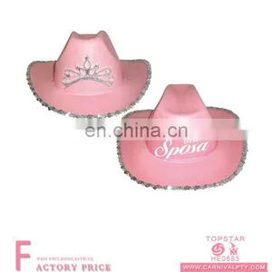 Sinamay Bases Furt Pom Poms Hat Packaging Cap and Hat thumbnail-1