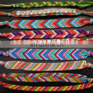 Multicolour Braided Friendship Bracelets Handmade Woven Bracelet Chain Braided Bracelet thumbnail-1