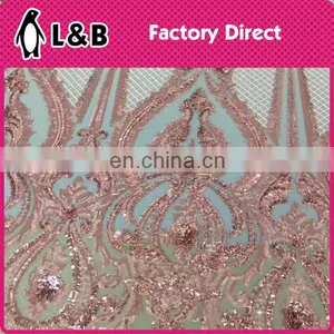 2017 Multicolor Textile Fabricembroidery Polyester Chemical Lace Fabric thumbnail-4