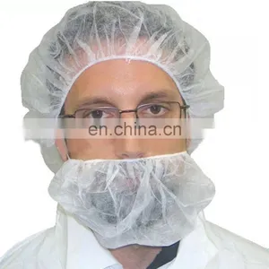 Disposable Nonwoven Beard Cover With Elastic thumbnail-2