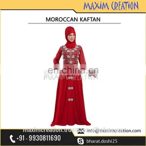 Designer Wedding Gown Party Wear Caftan Dress thumbnail-1