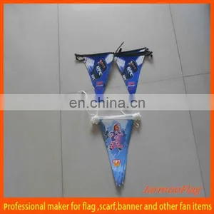 Custom Paper Pennant Flag Banner thumbnail-1